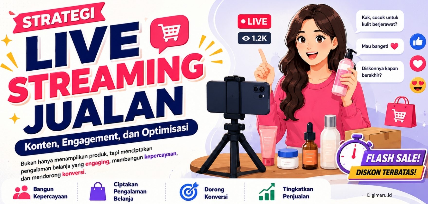 Strategi Live Streaming Jualan