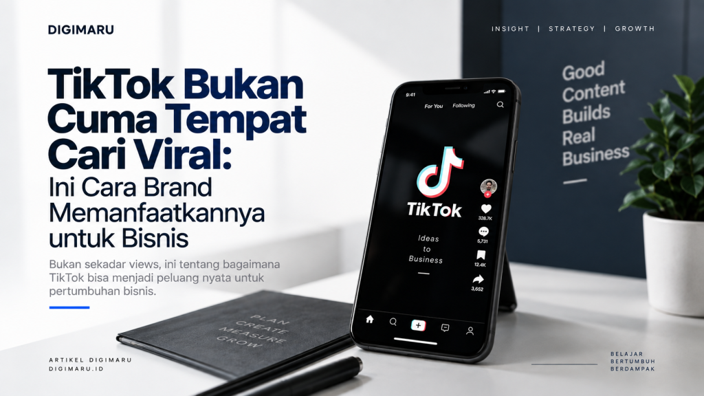 TikTok untuk bisnis dan strategi marketing brand
