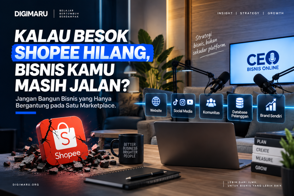 ketergantungan marketplace dan strategi bisnis online