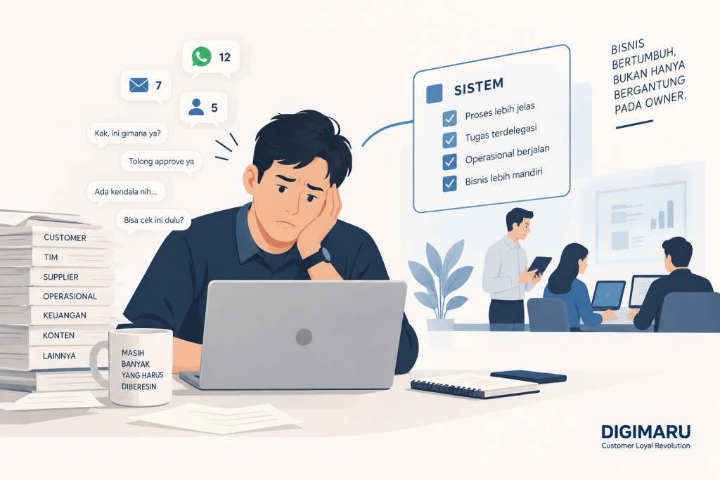 Sistem bisnis untuk bisnis dan owner
